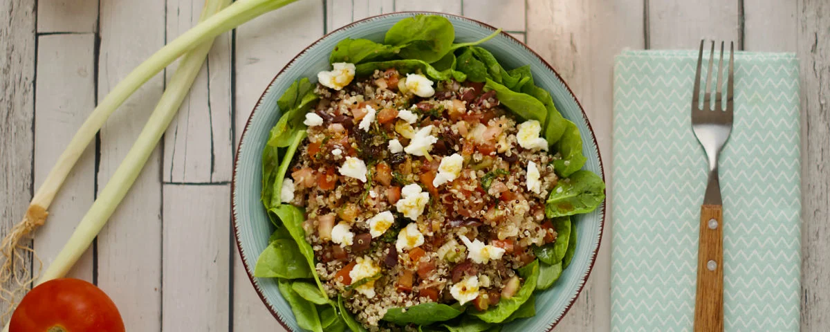 Kit de receta Ensalada de quinoa y lentejas